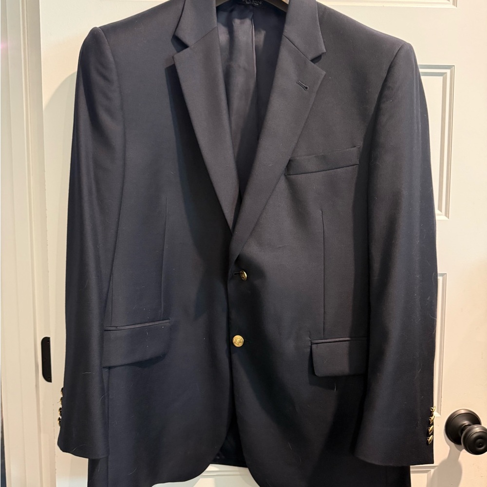 JoS A. Bank Navy Sport Coat